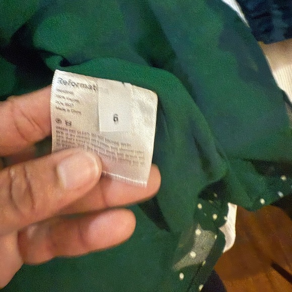 REFORMATION polka dot print mini dress - Picture 8 of 10